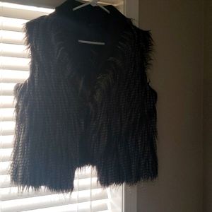 Furry vest
